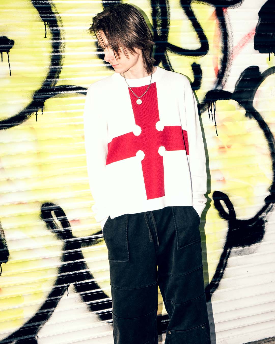 EVANGELIST SWEATER styled product view
