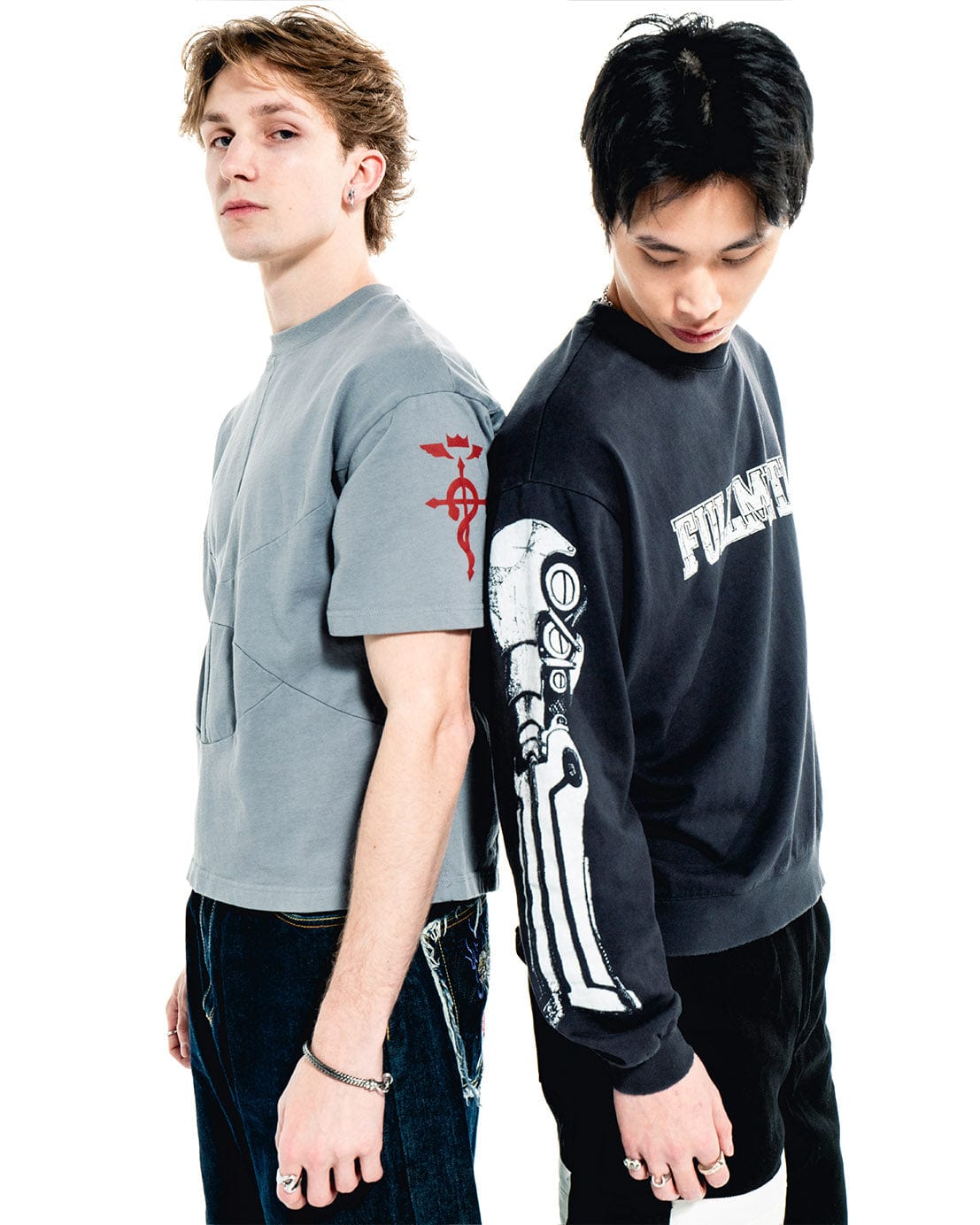 FULLMETAL CREW on-body front view