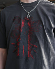 DISRUPT TEE on-body detail view