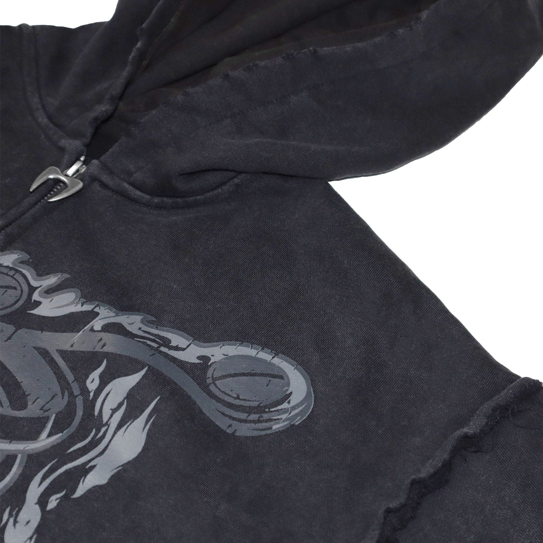 Back on-body view of the Susanoo Hoodie in size M.