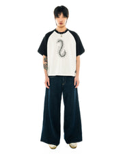 Centipede Tee front fit on model