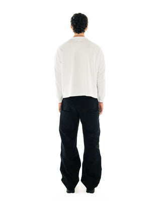 Rebirth Long Sleeve back fit on model